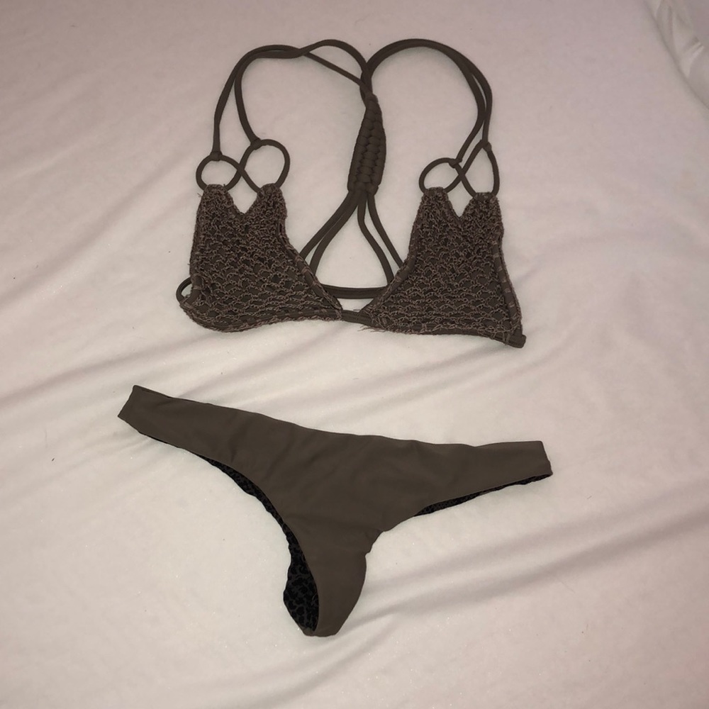 Acacia crochet top and matching bottoms